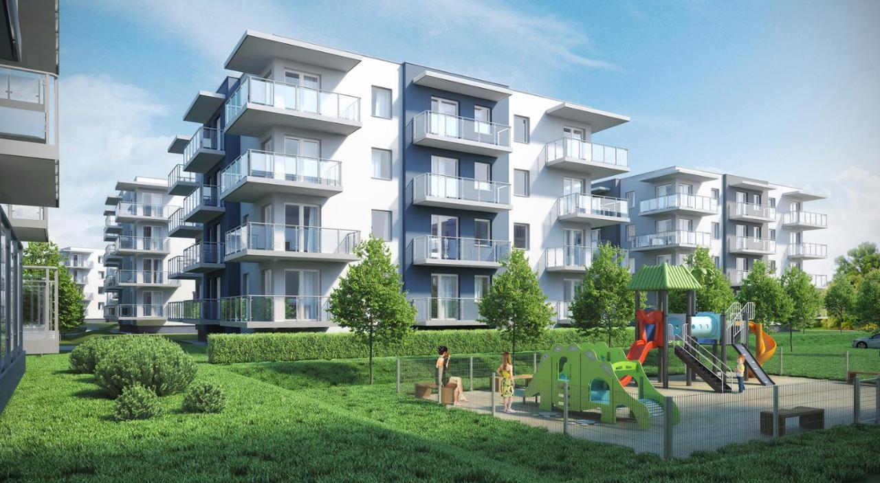 Apartament Amber Comfort Z Prywatnym Miejscem Parkingowym 科沃布热格 外观 照片